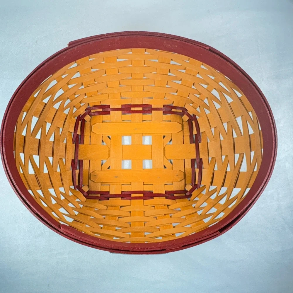 Longaberger Holly Berry 2011 Christmas Collection‎ Basket Lid Protector Red